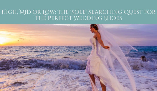 wedding shoes by heel height