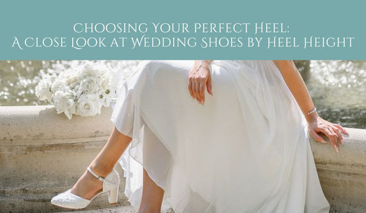 wedding shoes by heel height blog