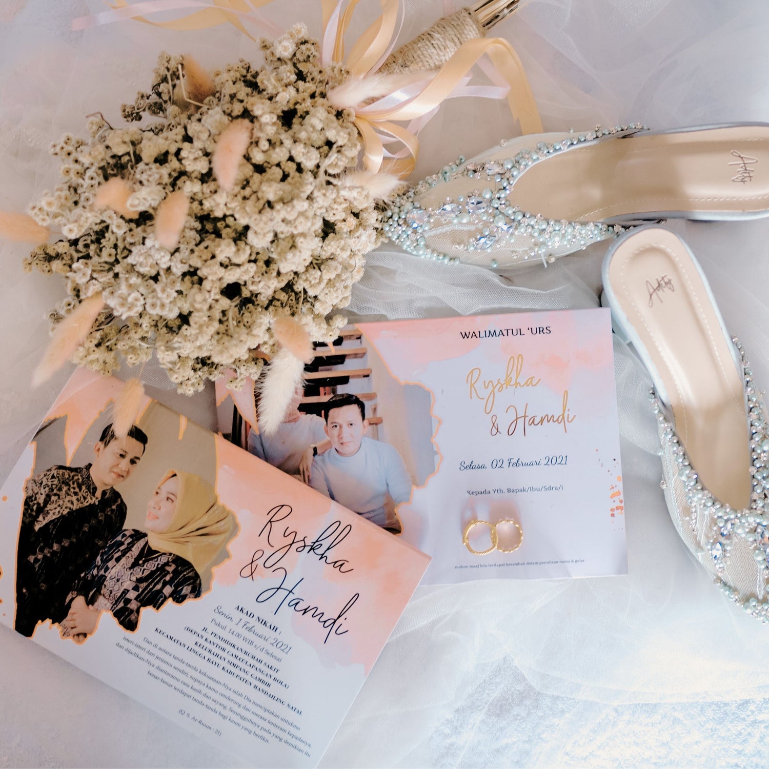 pearl wedding shoes