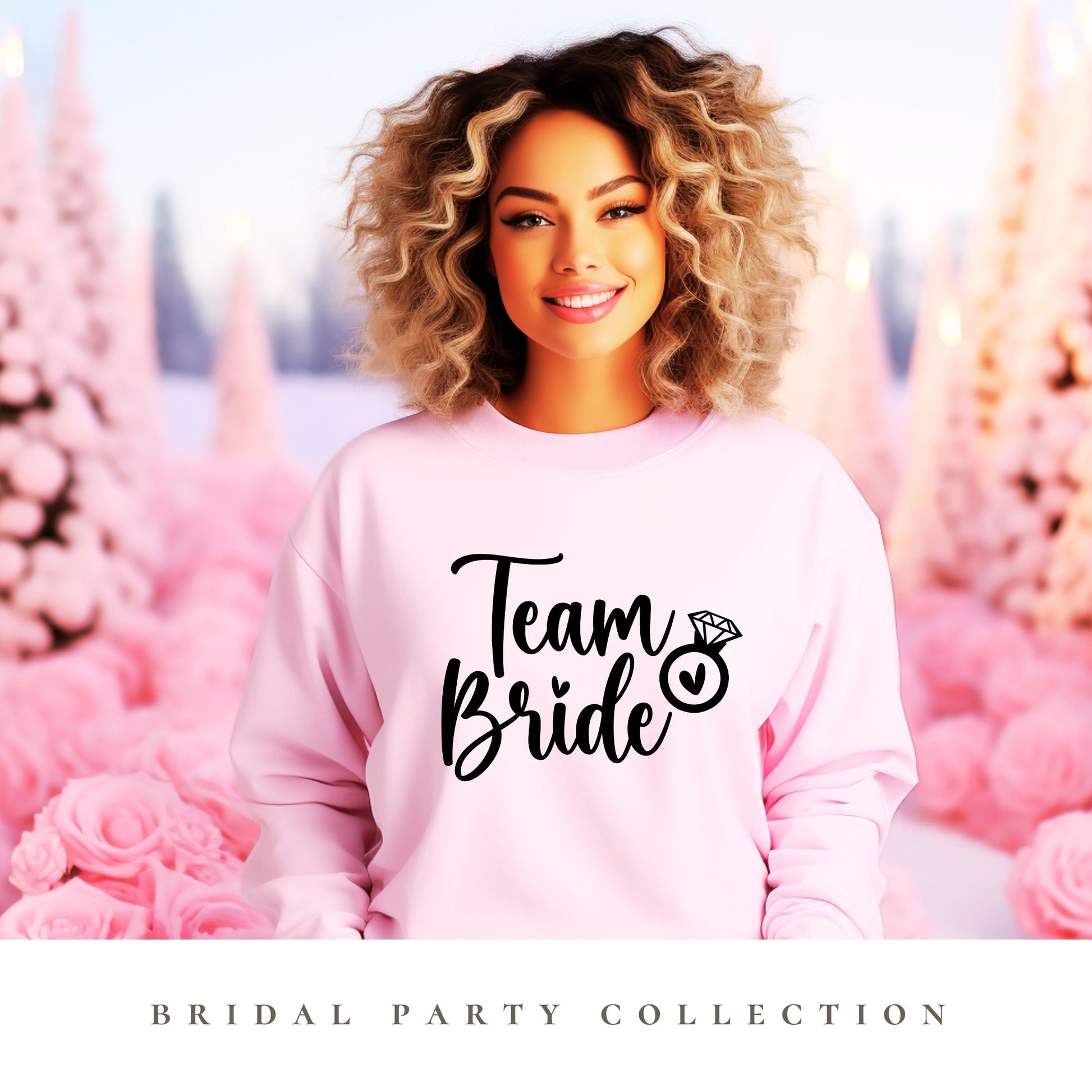 team bride jumper