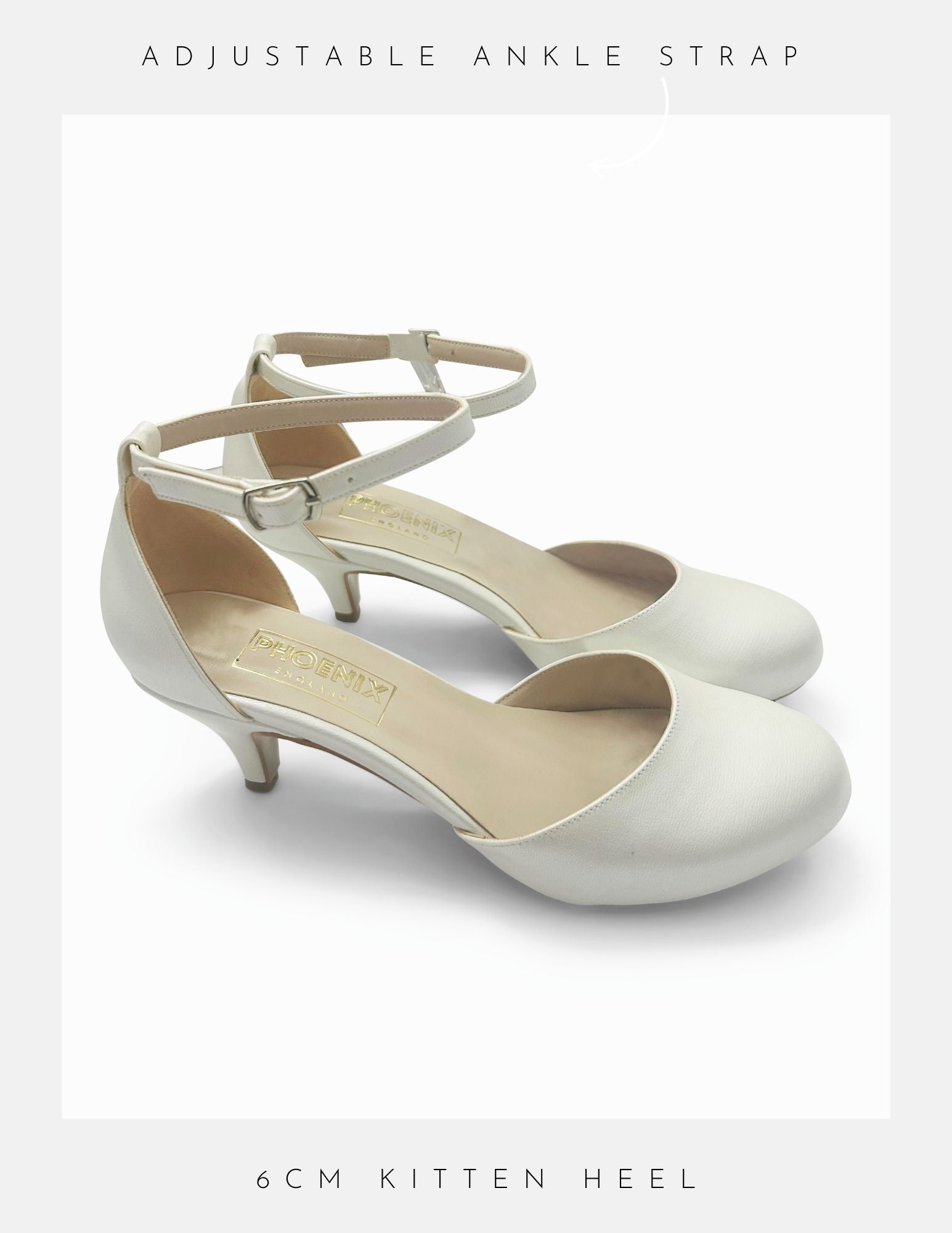 Admiration Plain Wedding Shoes 2