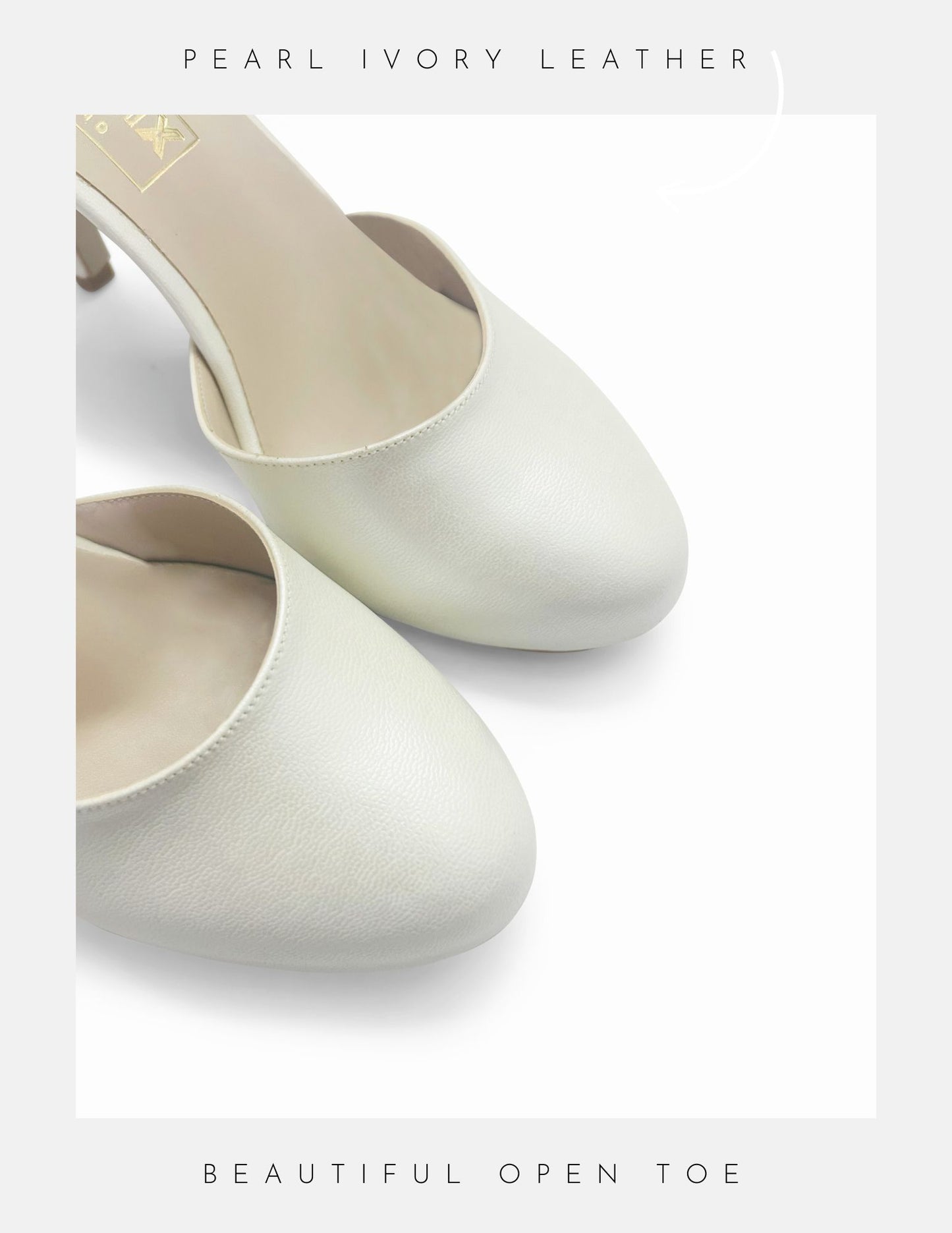 Admiration Plain Wedding Shoes 3