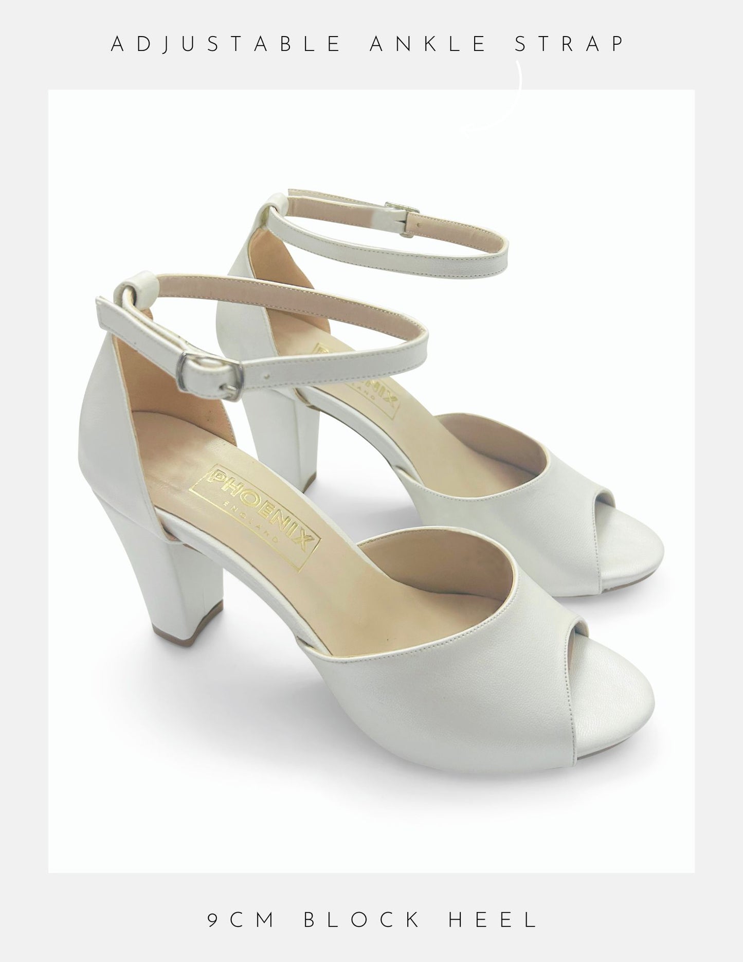 Adore Plain Wedding Shoes 2