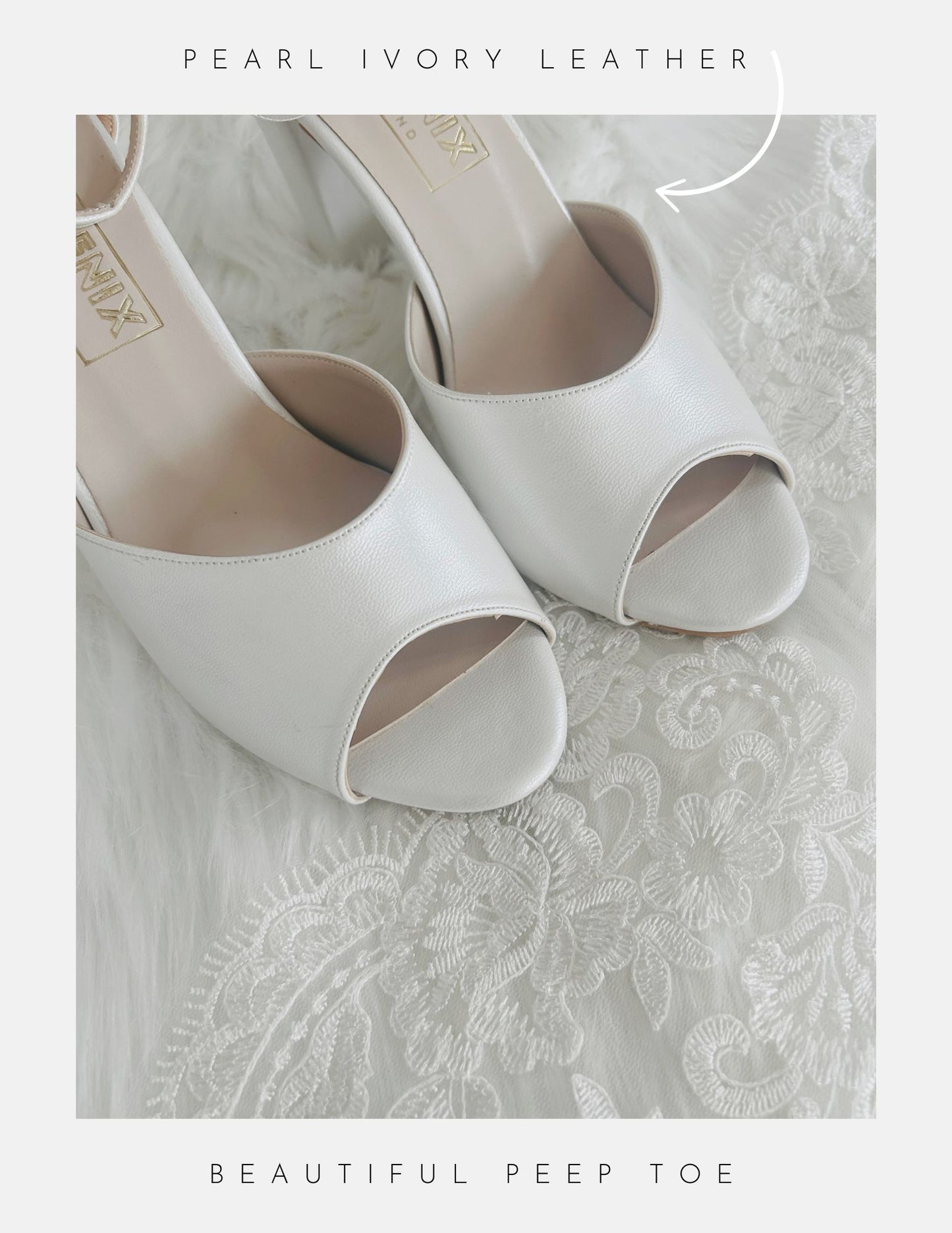 Adore Plain Wedding Shoes 3