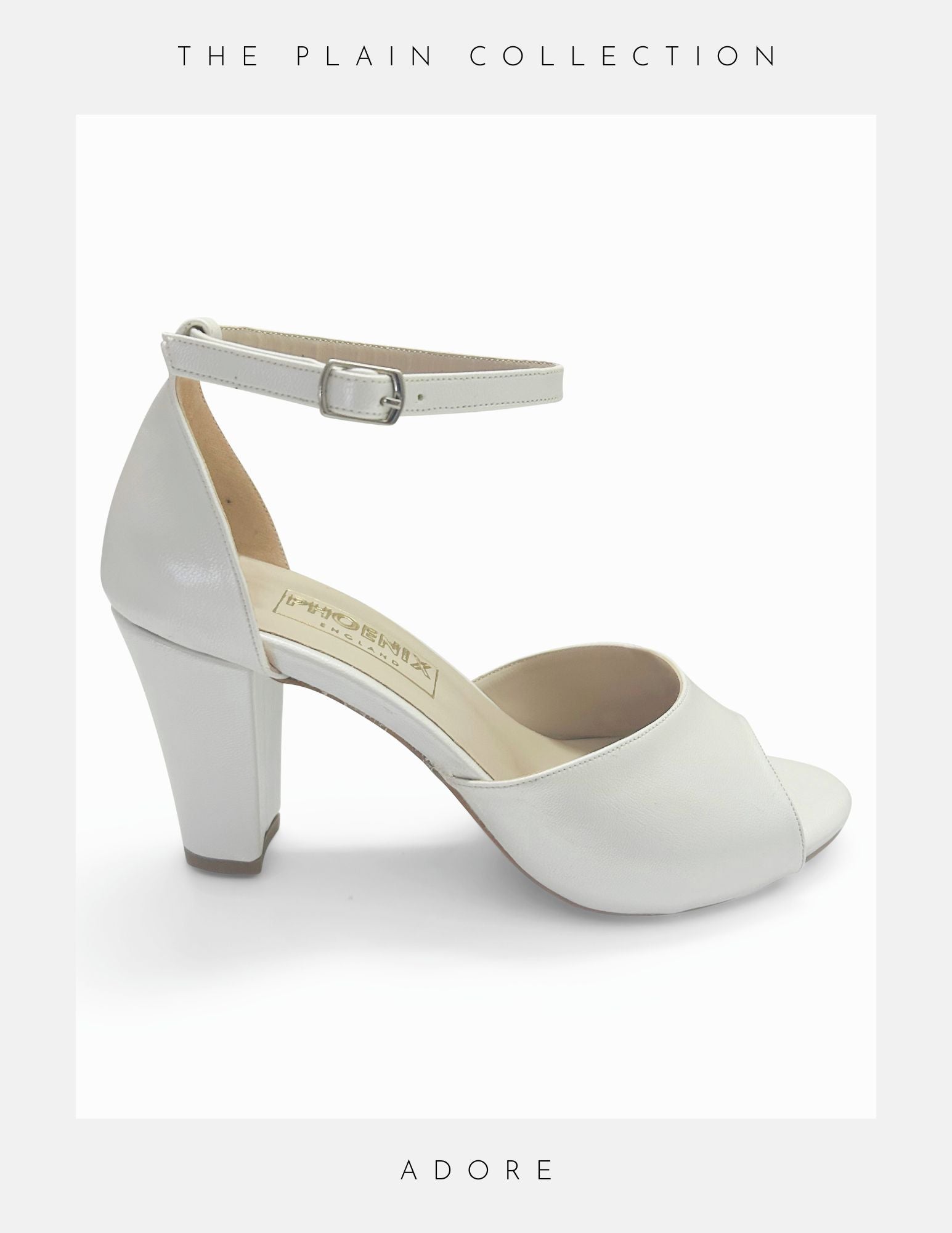 Adore Plain Wedding Shoes