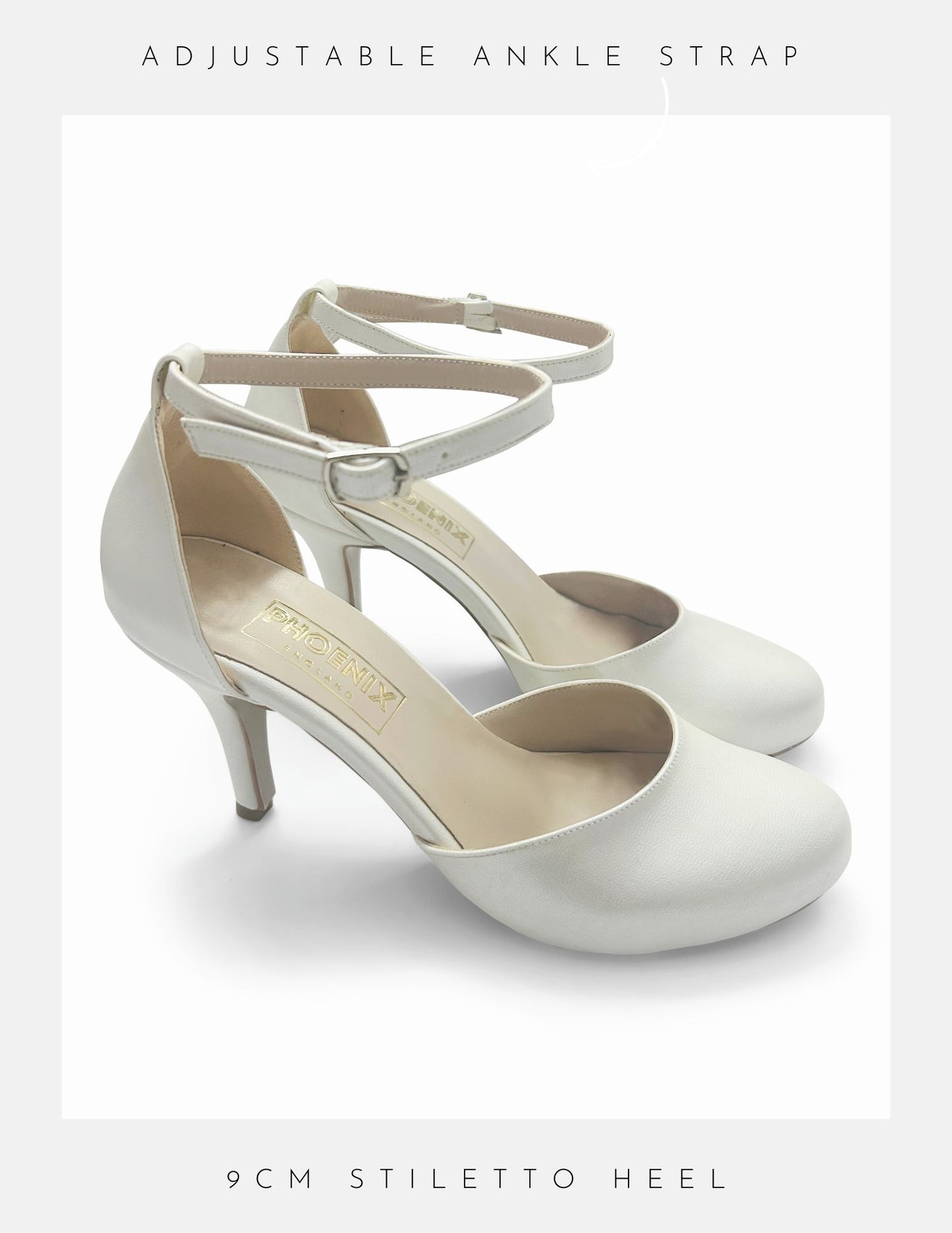 Allure Plain Wedding Shoes 2