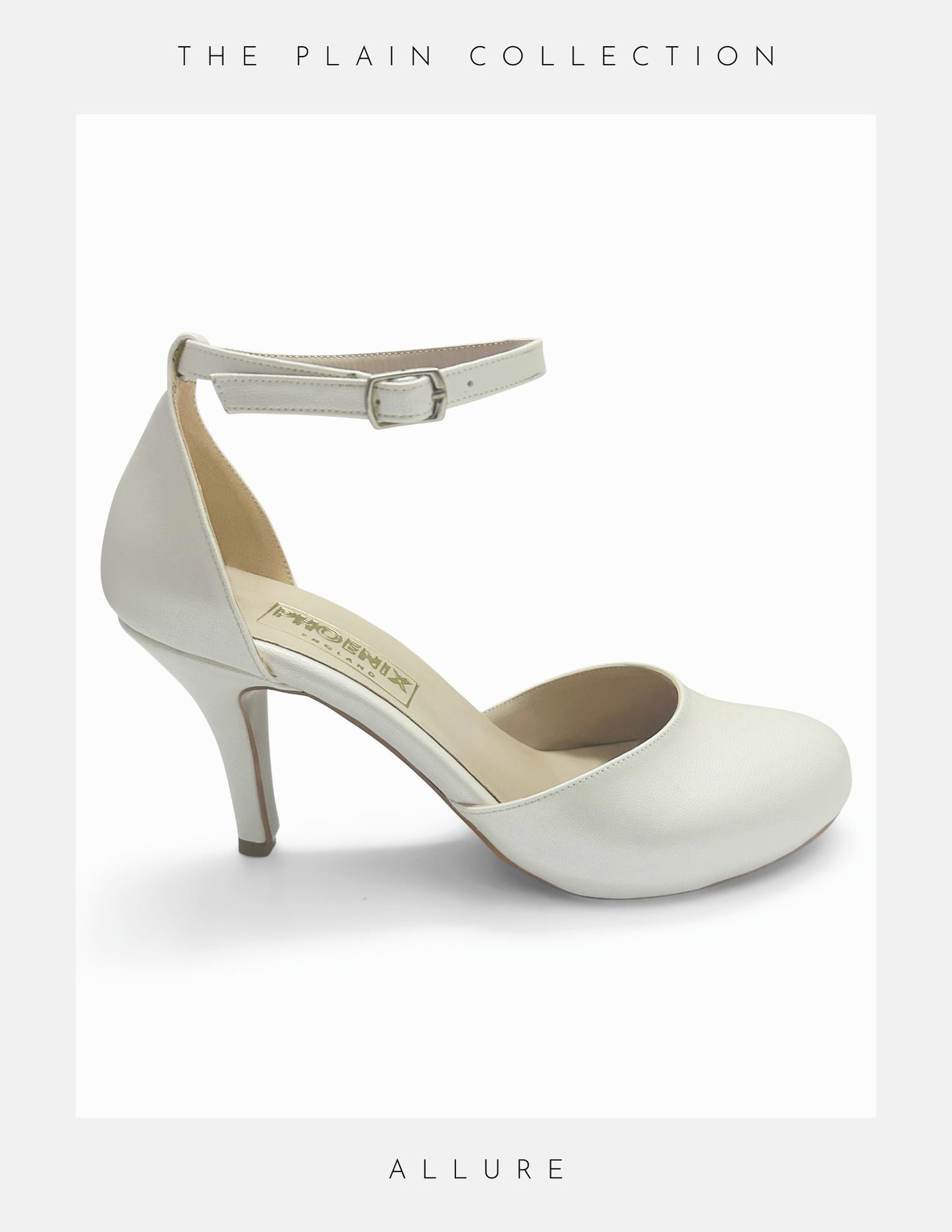 Allure Plain Wedding Shoes