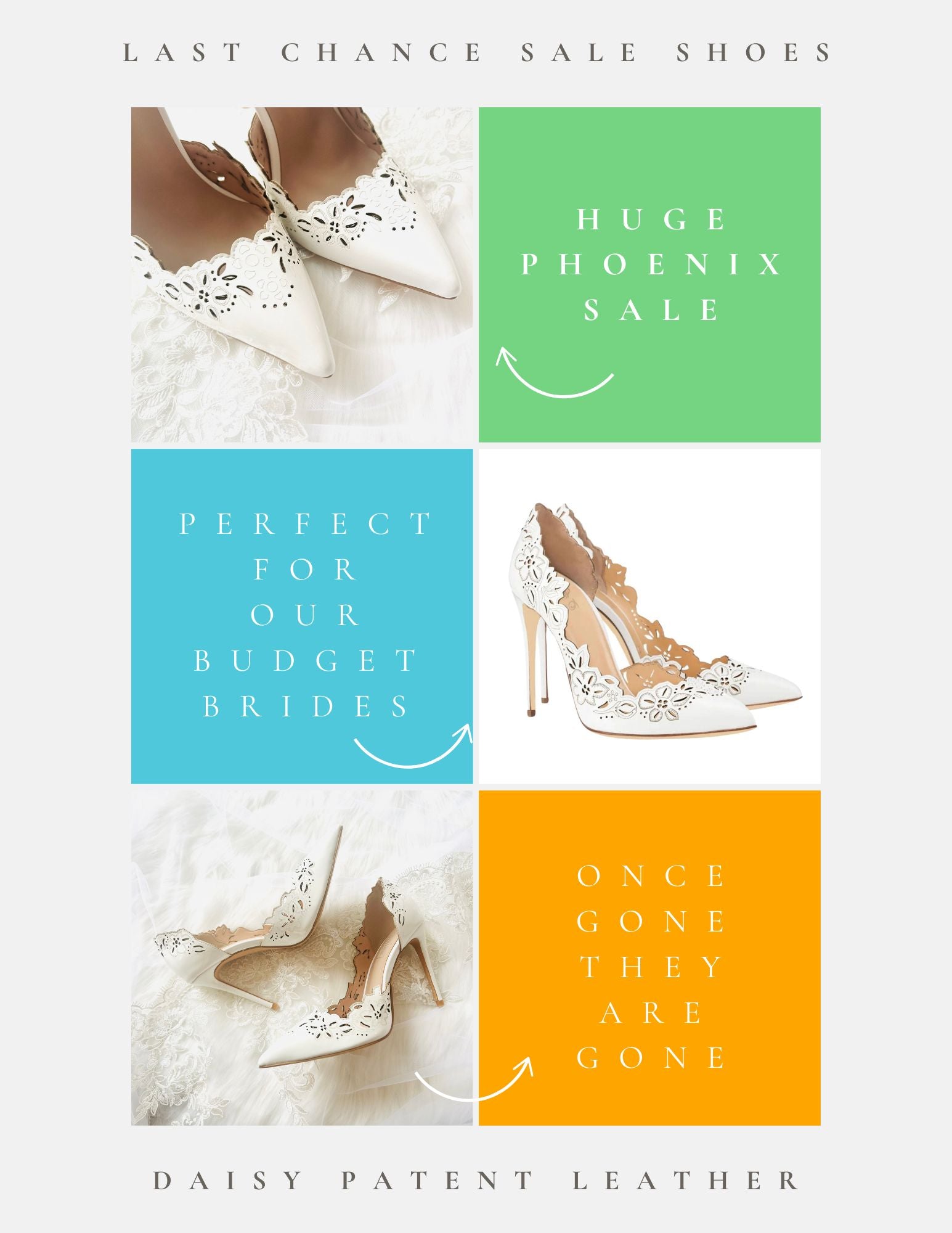 Daisy Sale Wedding Shoes