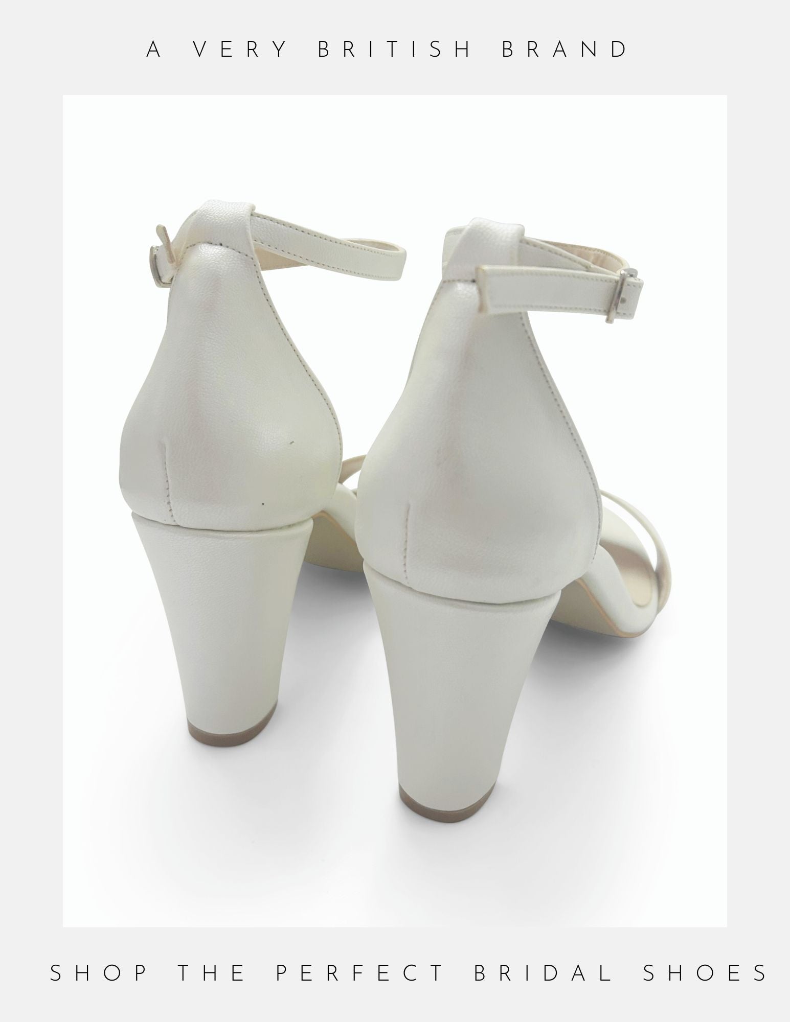 Fondant Plain Wedding Shoes