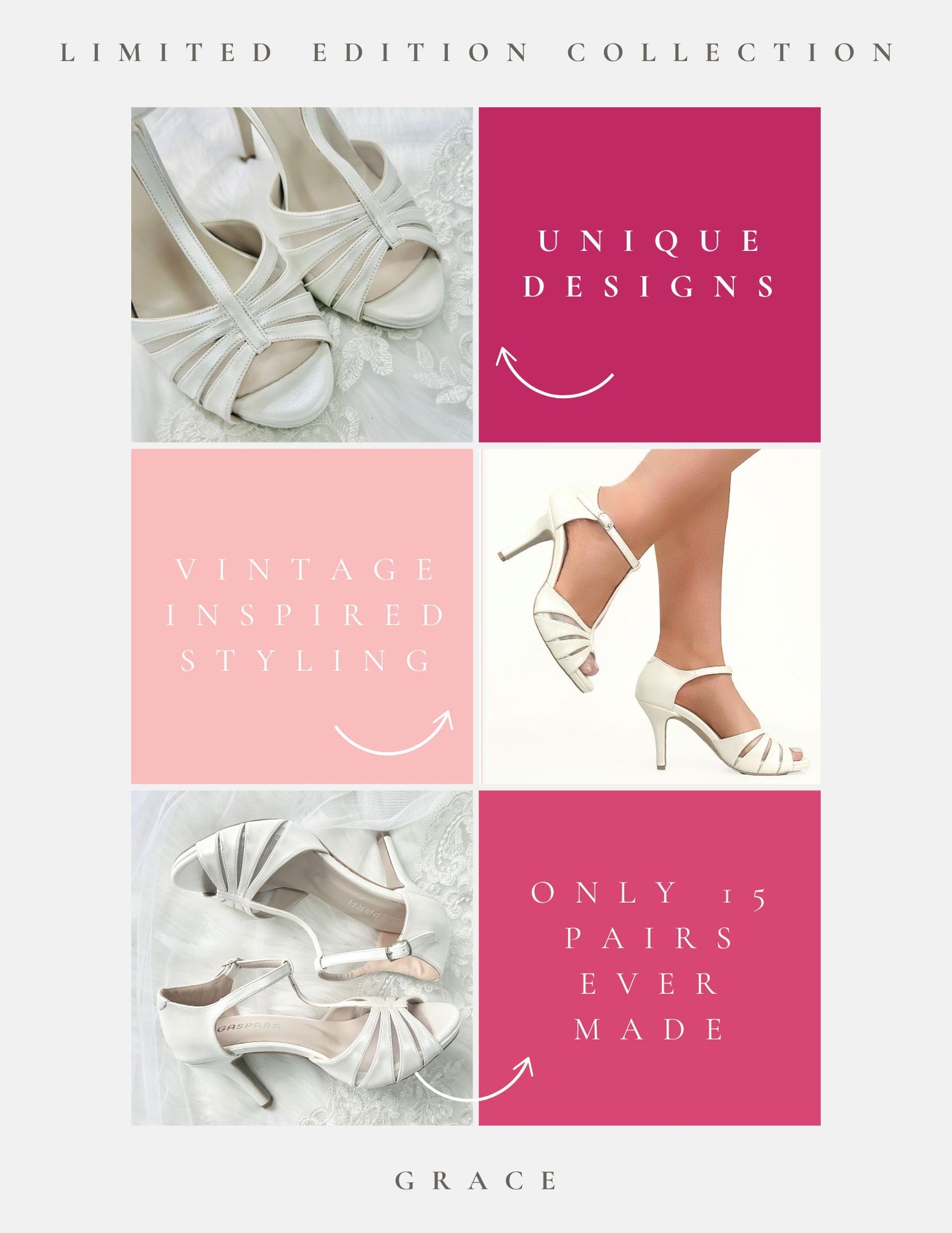 Grace Vintage Inspired Wedding Shoes