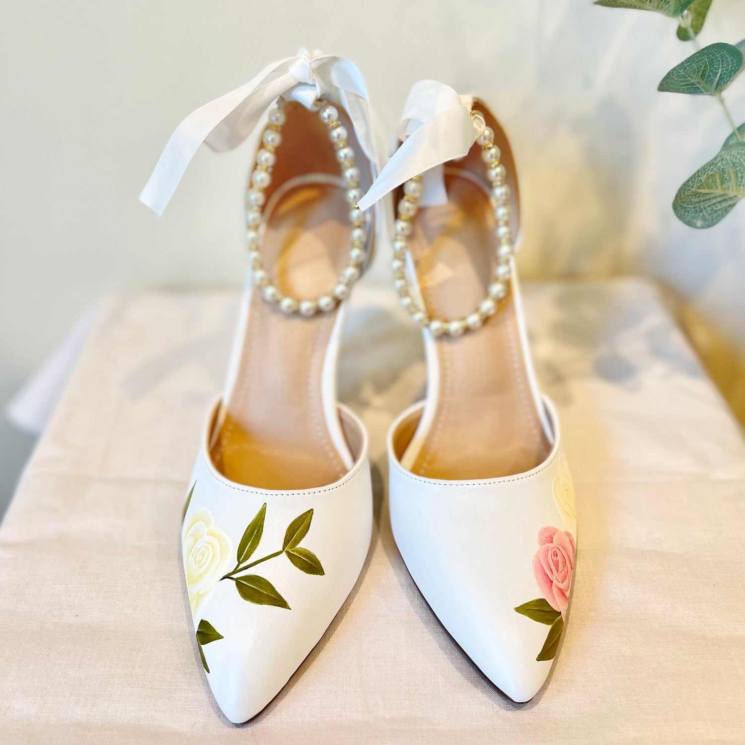 Vintage sale rose shoes