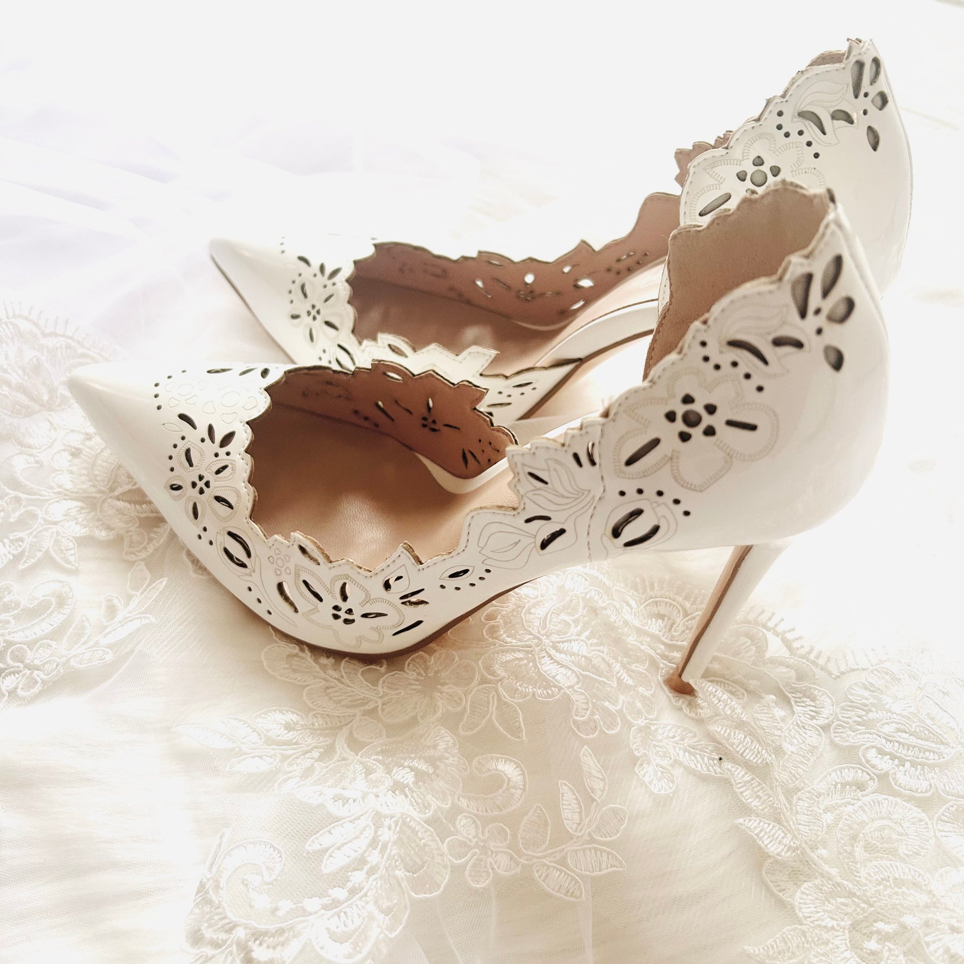 daisy wedding shoes