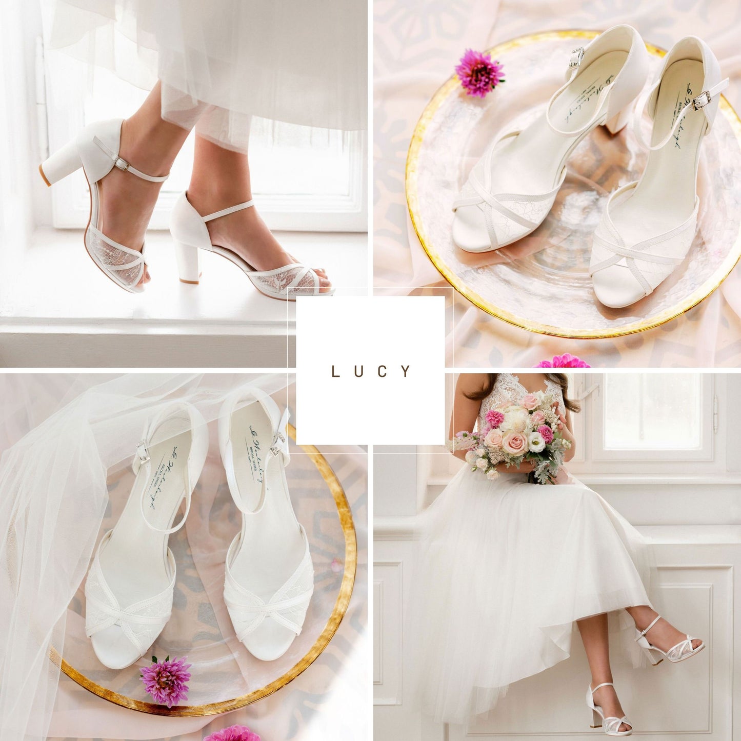 Wedding Dress Shoes Pearl Design Thick Heel Platform Comfortable Bridal  Shoes - Etsy Hong Kong