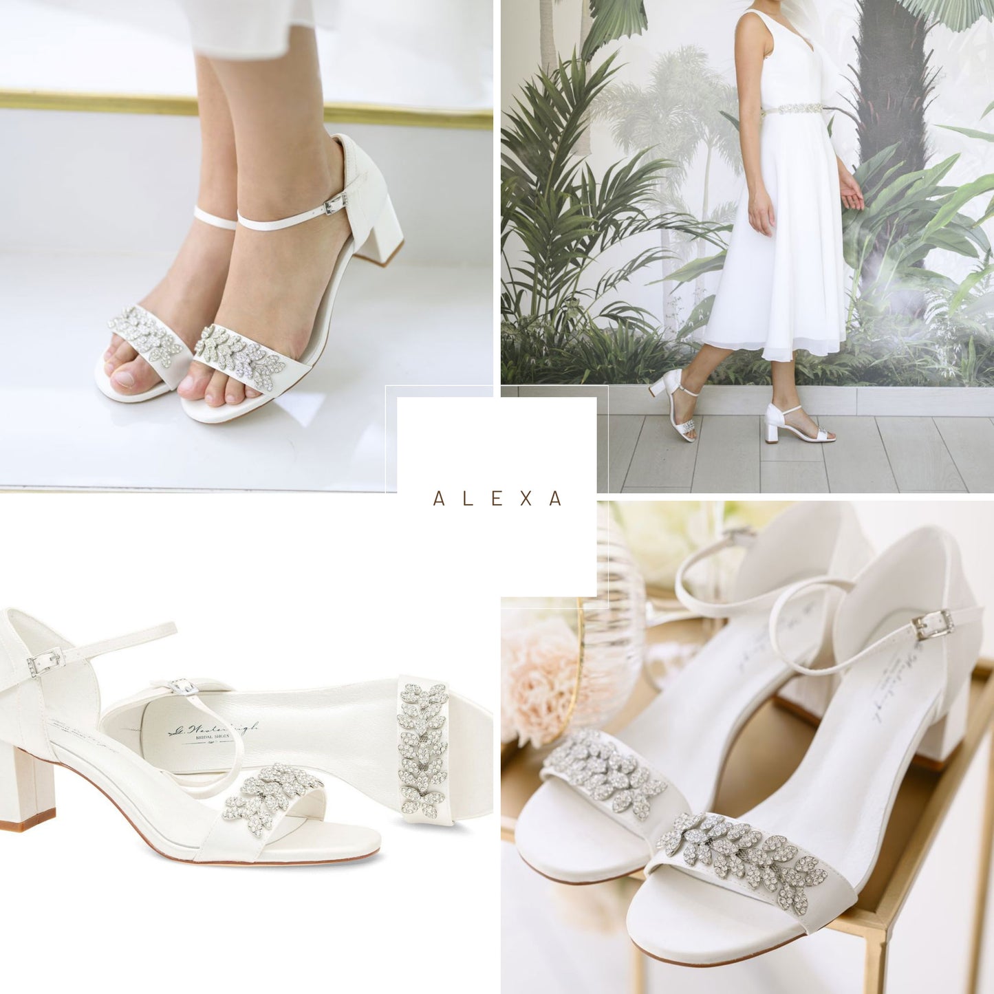 Perfect Bridal Isla Dyeable Ivory Satin Block Heel Sandals with Diamante  Detail | Wedding shoes block heel, Heels, Bride heels