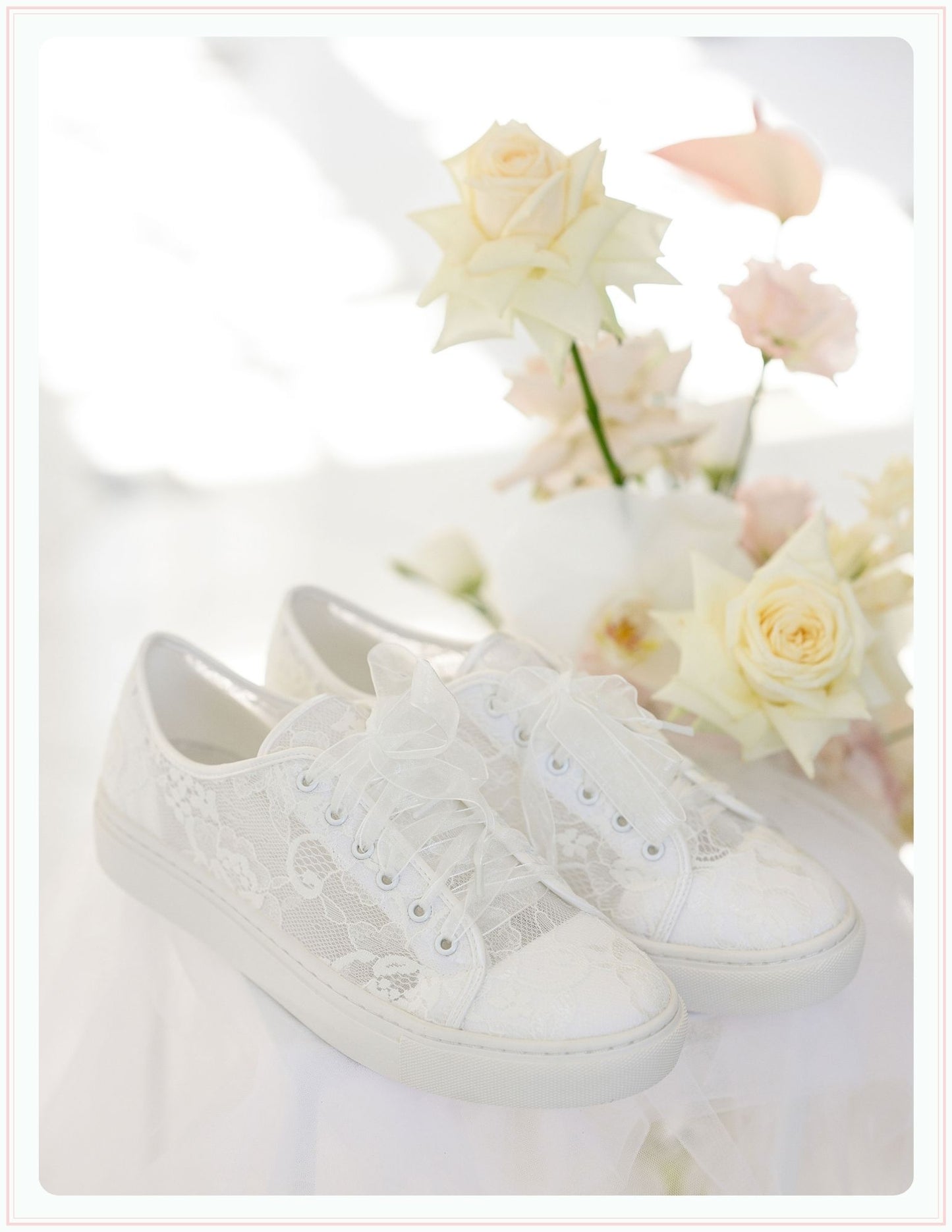 Bea ivory bridal shoes