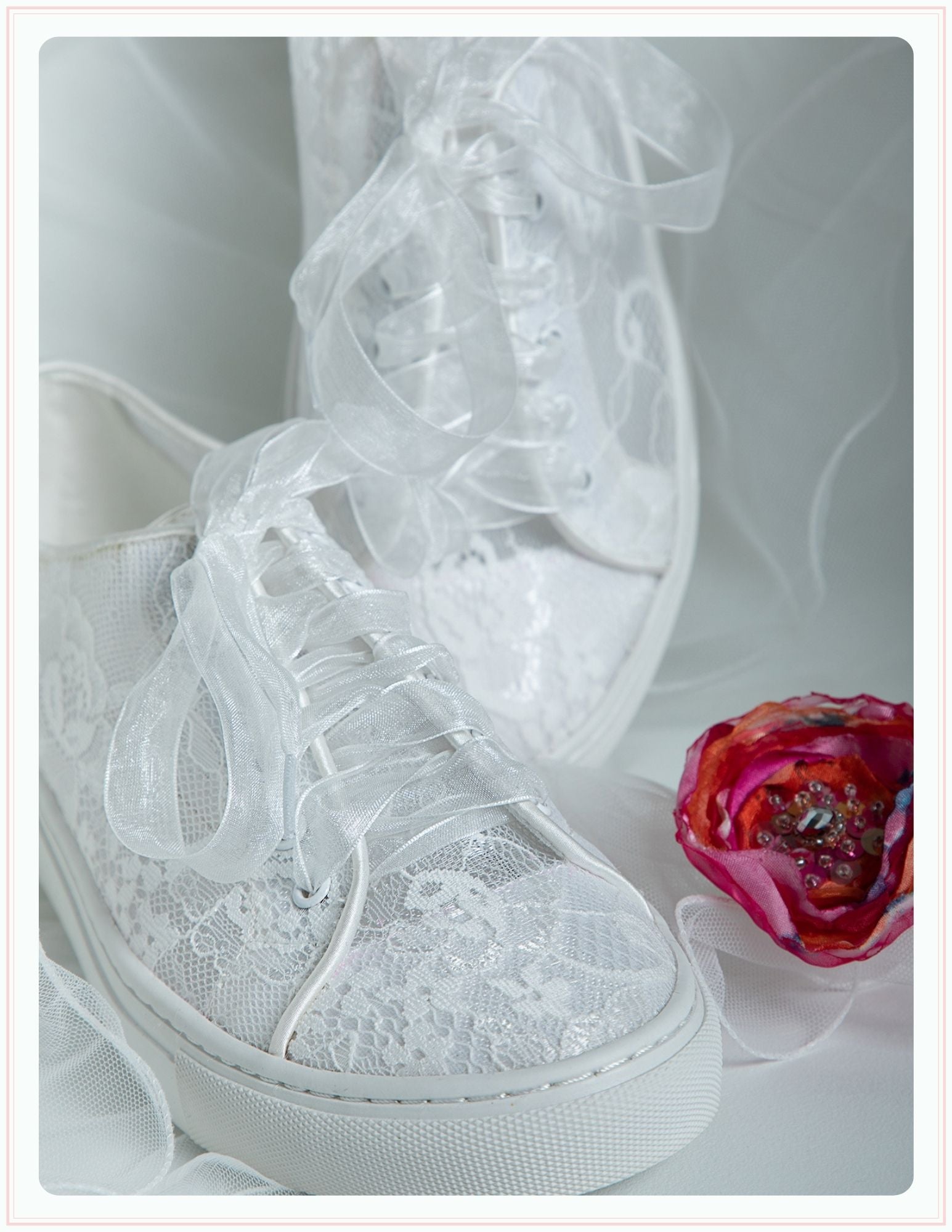 Bea ivory bridal shoes