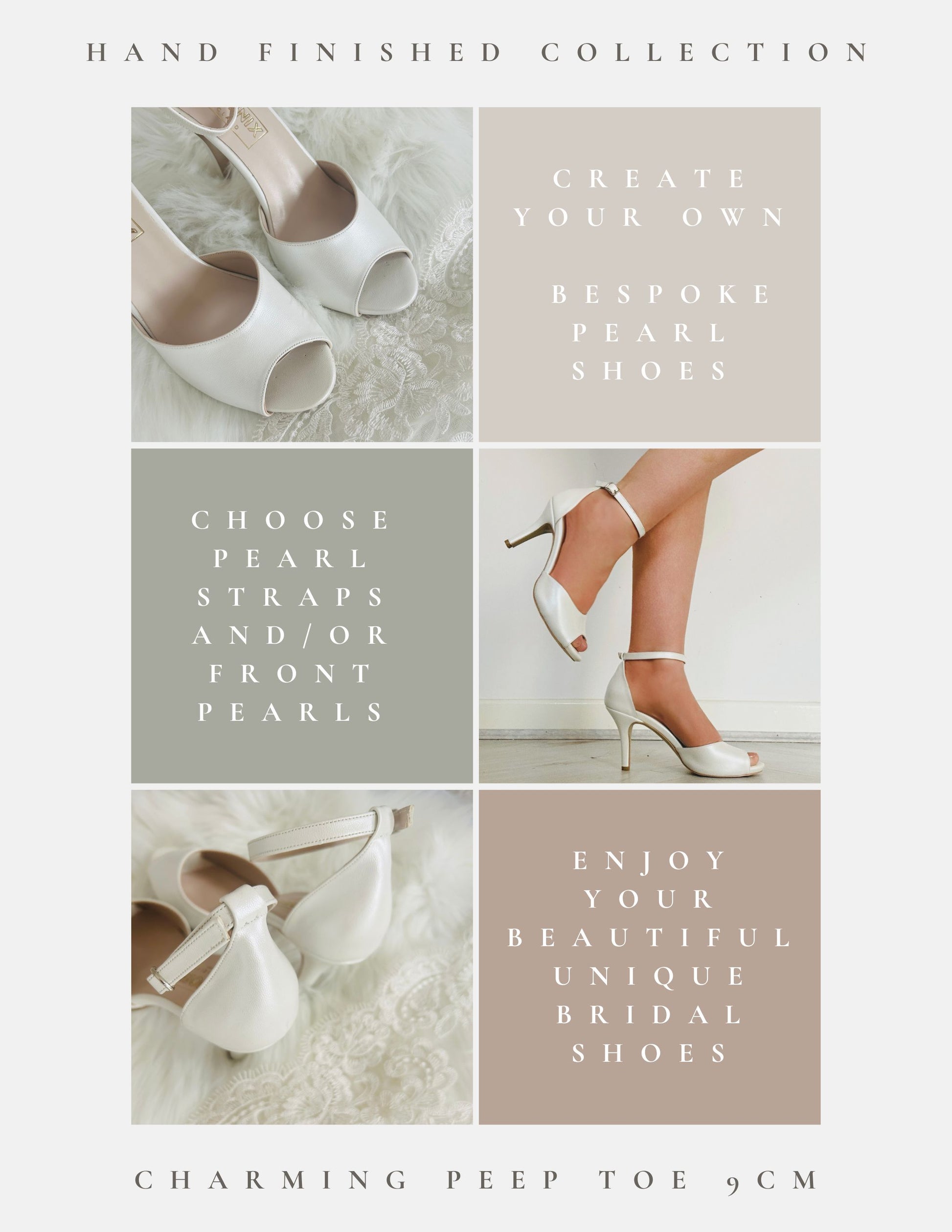 Charming Bespoke Bridal Shoes