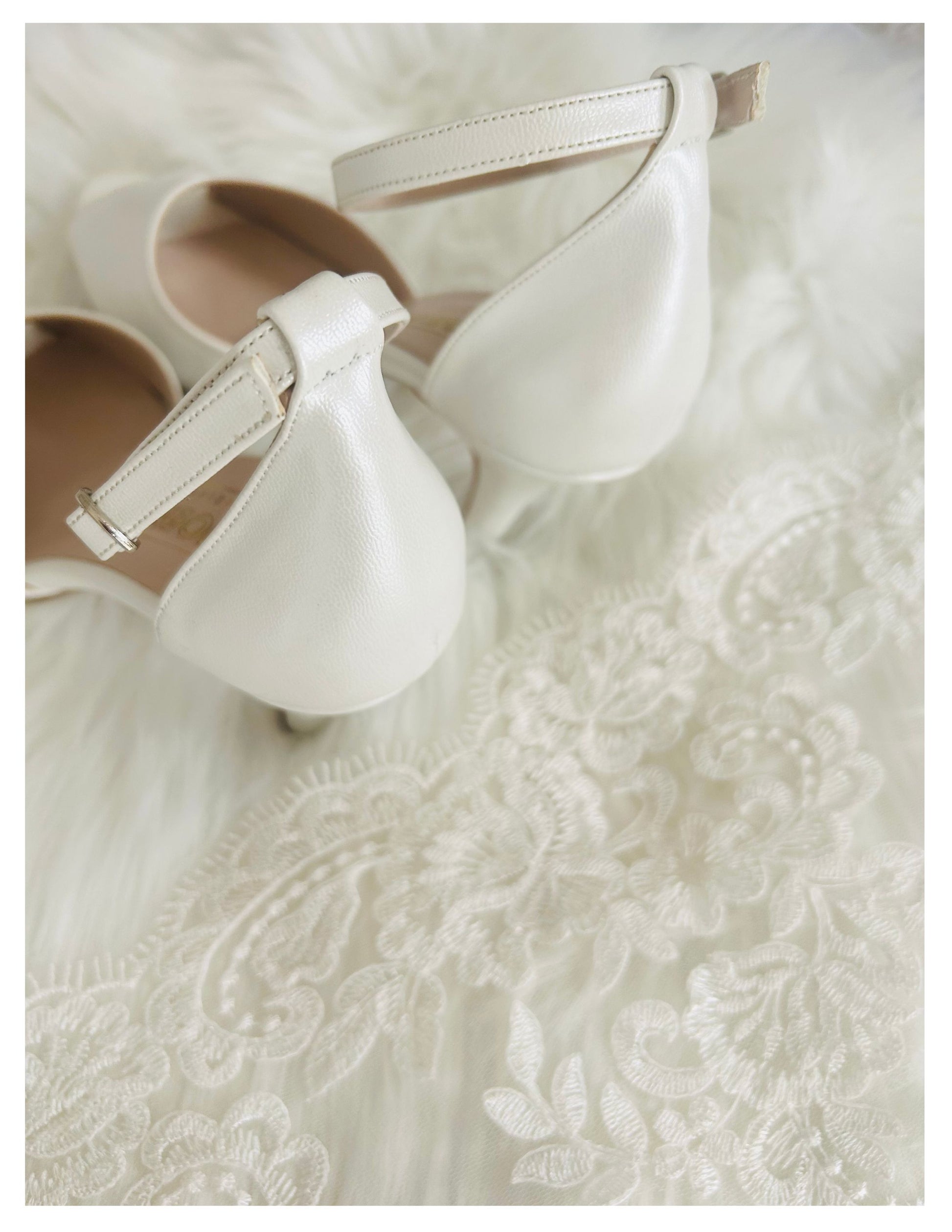 Charming Peep Toe Wedding Shoes