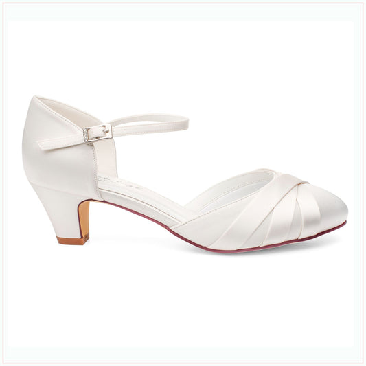 darcy closed back bridal shoes