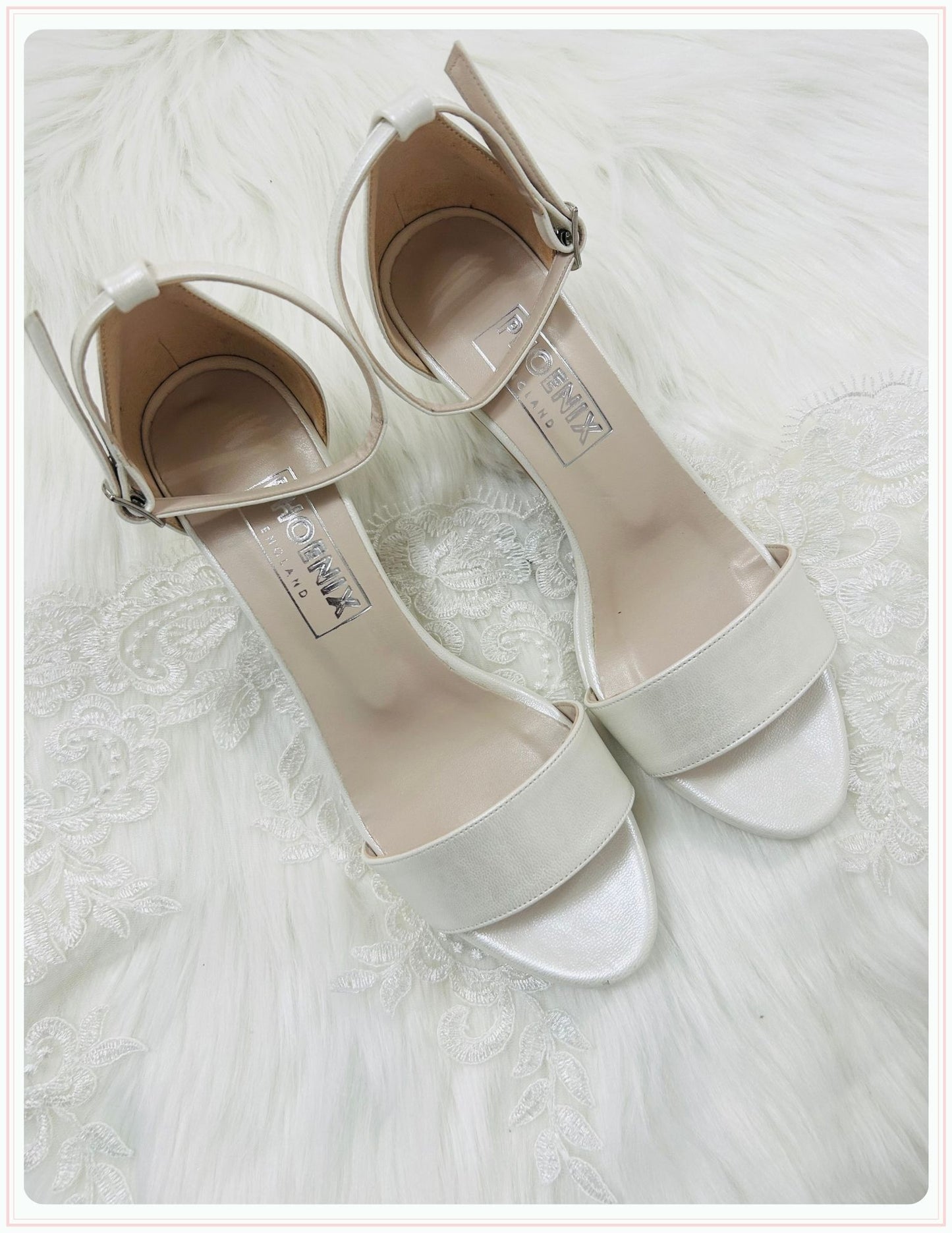 Elegance Kitten Heel Wedding Shoes