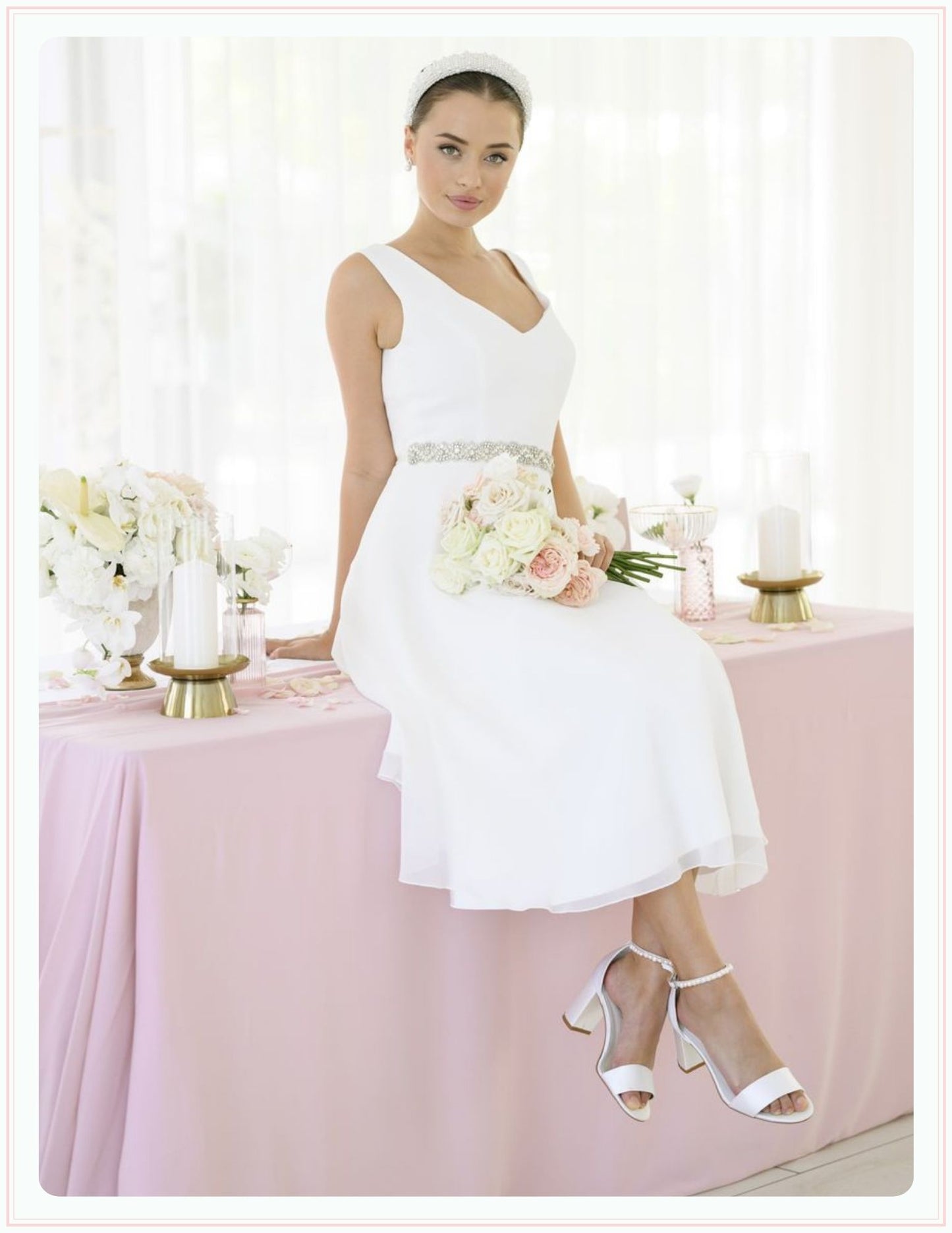 eve ankle strap bridal shoes