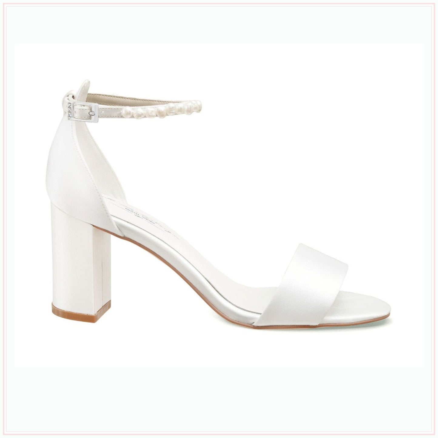 eve ankle strap bridal shoes