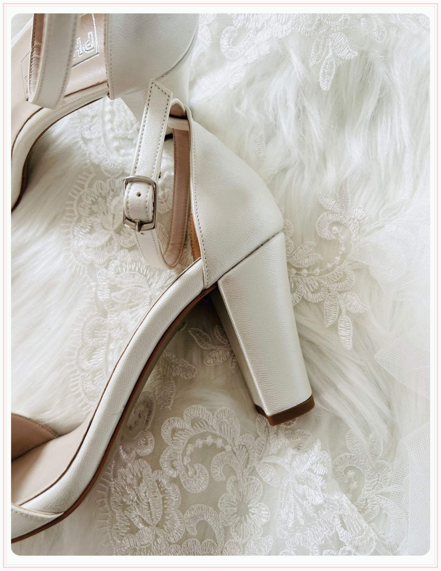 Fondant Bridal Shoes