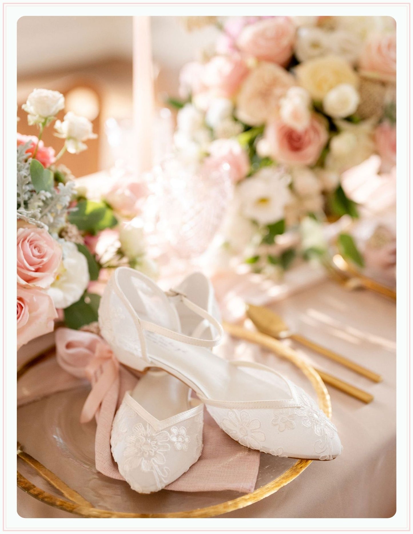 Isobel closed toe wedding shoes