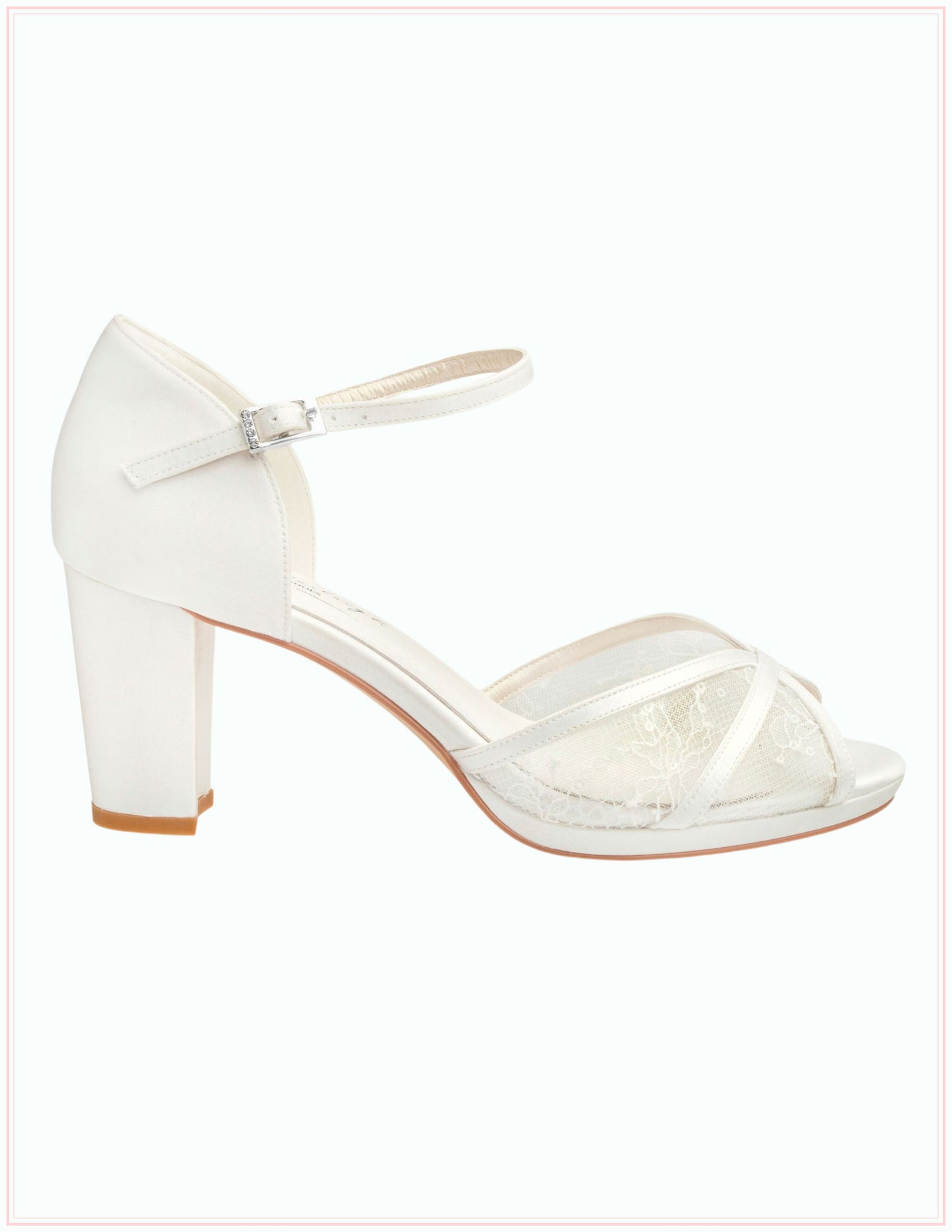 Lucy Satin Wedding Shoes